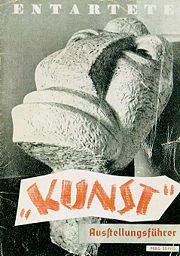 Nazi Art Show Poster