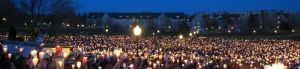 Vigil in the aftermath of the Virginia Tech Massacre